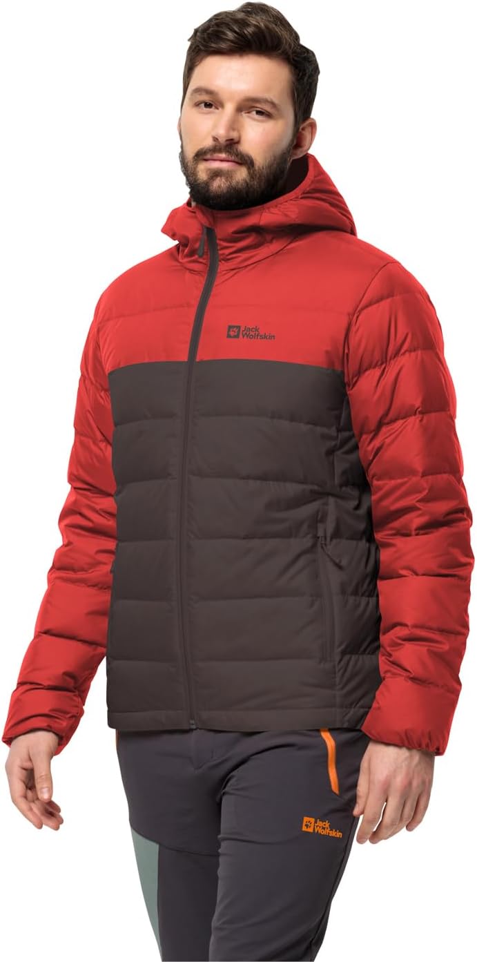 Jack Wolfskin Herren Ather Down Hoody M Daunenjacke S Schwarz, S Schwarz