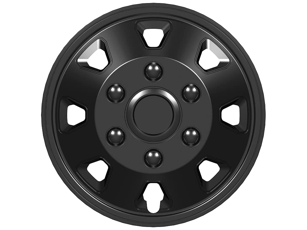 AUTO-STYLE Satz Radzierblenden Itah 16-Zoll Schwarz (Sphäre) Itah Schwarz 16-Zoll, Itah Schwarz 16-Z
