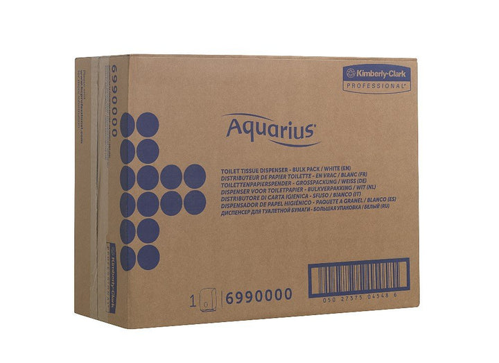 Aquarius-Spender für Einzelblatt-Toilettenpapier in Grosspackung 6990 – 1 x Spender für Einzelblatt-