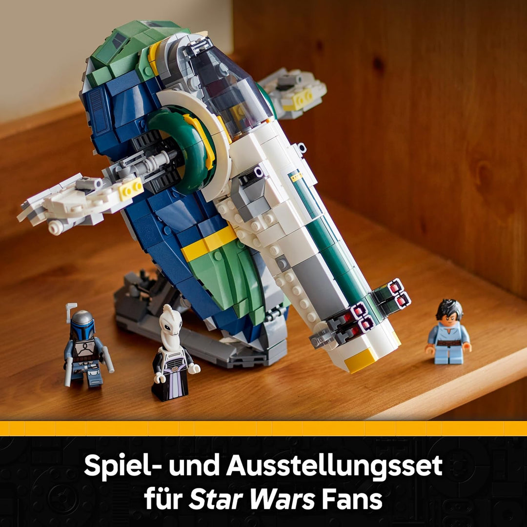 LEGO Star Wars: Angriff der Klonkrieger Jango Fetts Sternenschiff - Spielzeug für Jungen und Mädchen