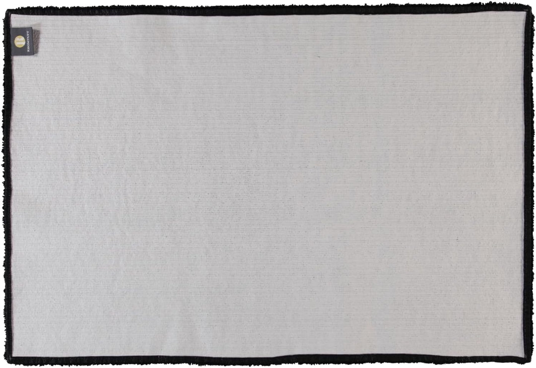 Rhomtuft Badteppiche Square schwarz - 15 80x160 cm, 80x160 cm