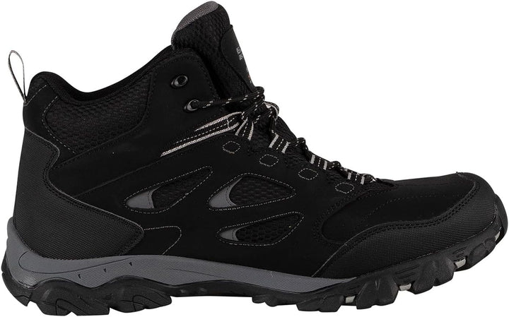 Regatta Herren Holcombe Iep Mid Rise Trekking & Wanderstiefel 44 EU Black Granit, 44 EU Black Granit