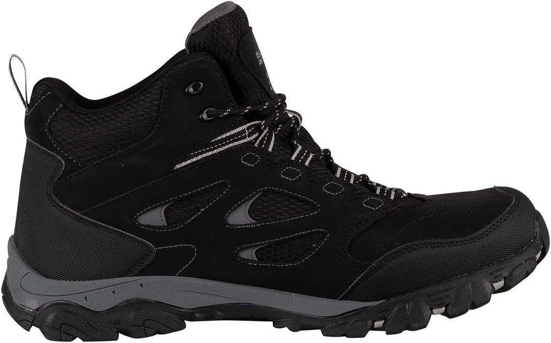 Regatta Herren Holcombe Iep Mid Rise Trekking & Wanderstiefel 41 EU Black Granit, 41 EU Black Granit