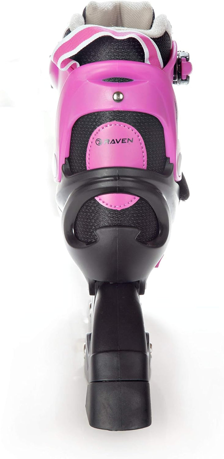 RAVEN Profession Inlineskates 38-42(25cm-27,5cm) Black/Pink, 38-42(25cm-27,5cm) Black/Pink