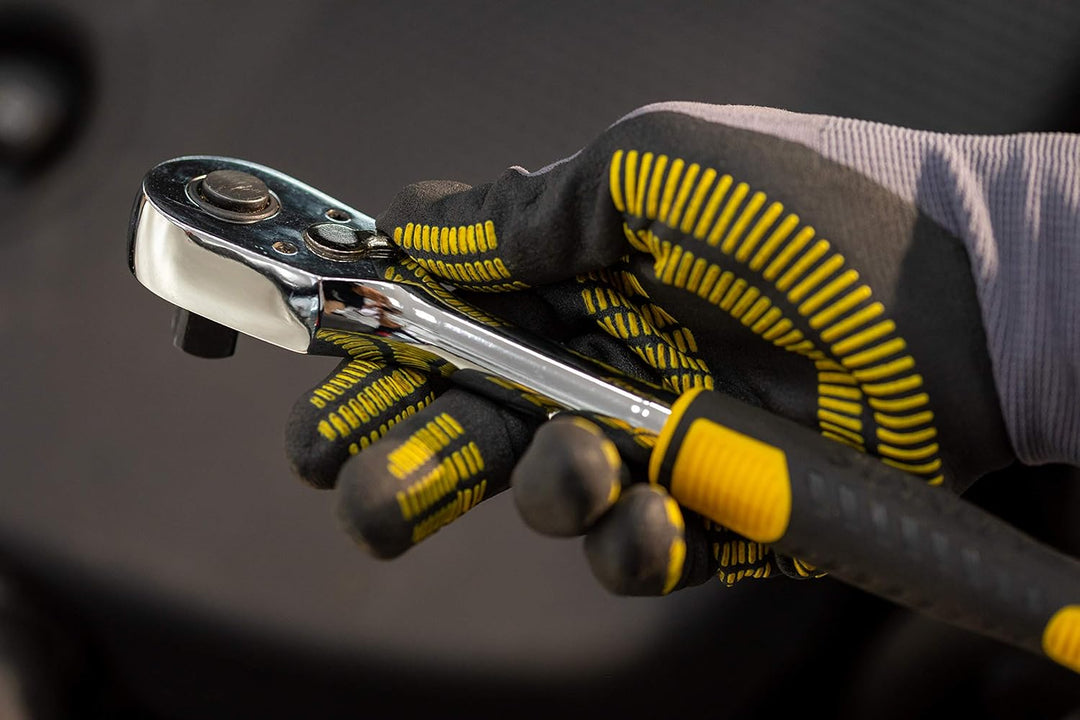 Stanley 1/2" High Perfomance Umschaltknarre ‎STMT82665-0 (mit 72 Zähnen, niedriger Umschalthebel, mi