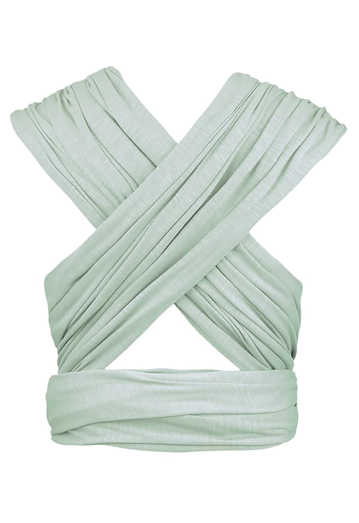 manduca Sling – elastisches Babytragetuch für Neugeborene ab 3,5 kg und Babys bis 15 kg – stabiles T
