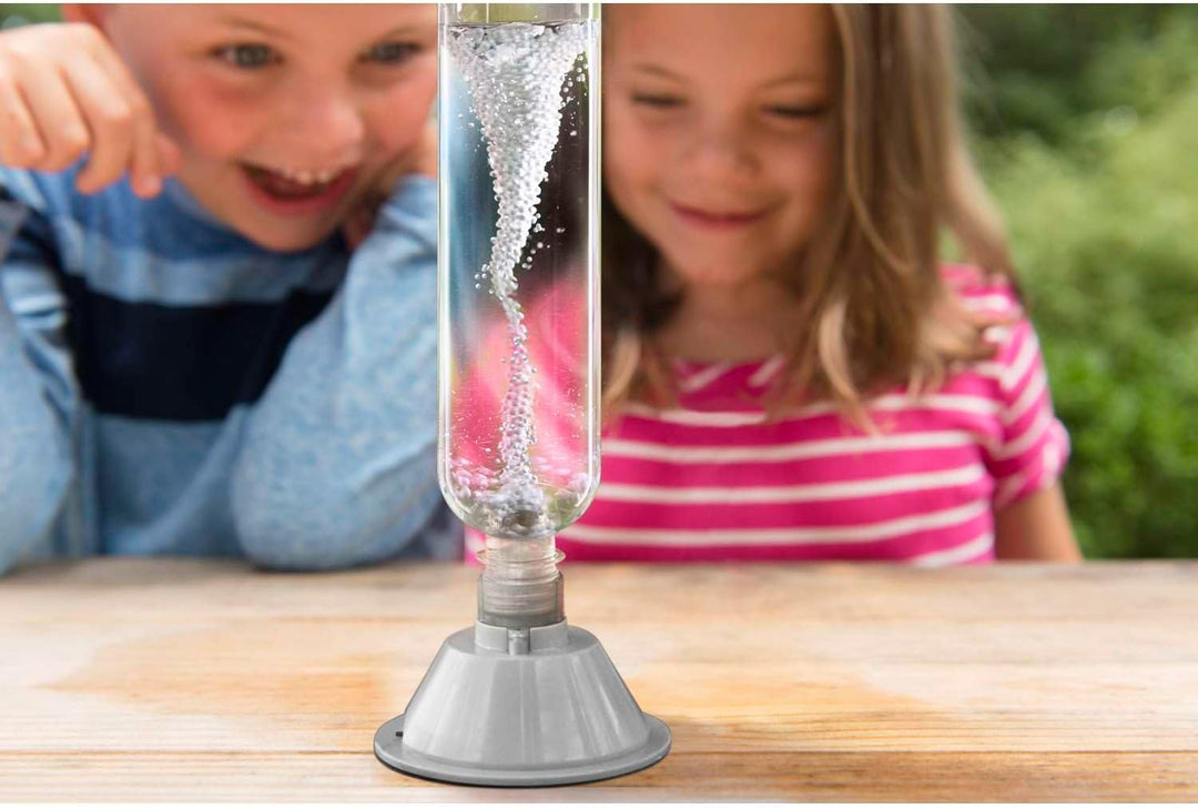 4M KidzLabs Experimentierkasten Tornado Maker - für Kinder ab 8 Jahre, Wissenschaft Spielzeug Mint L