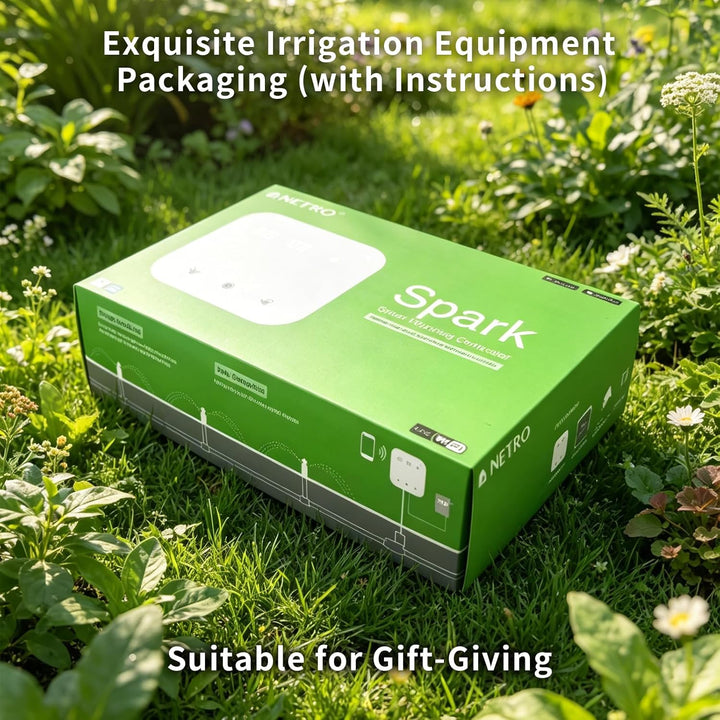 Netro Spark Smart Sprinkler-Controller, WiFi, wetterbewusst, Fernzugriff (16 Zonen), 16 Zone