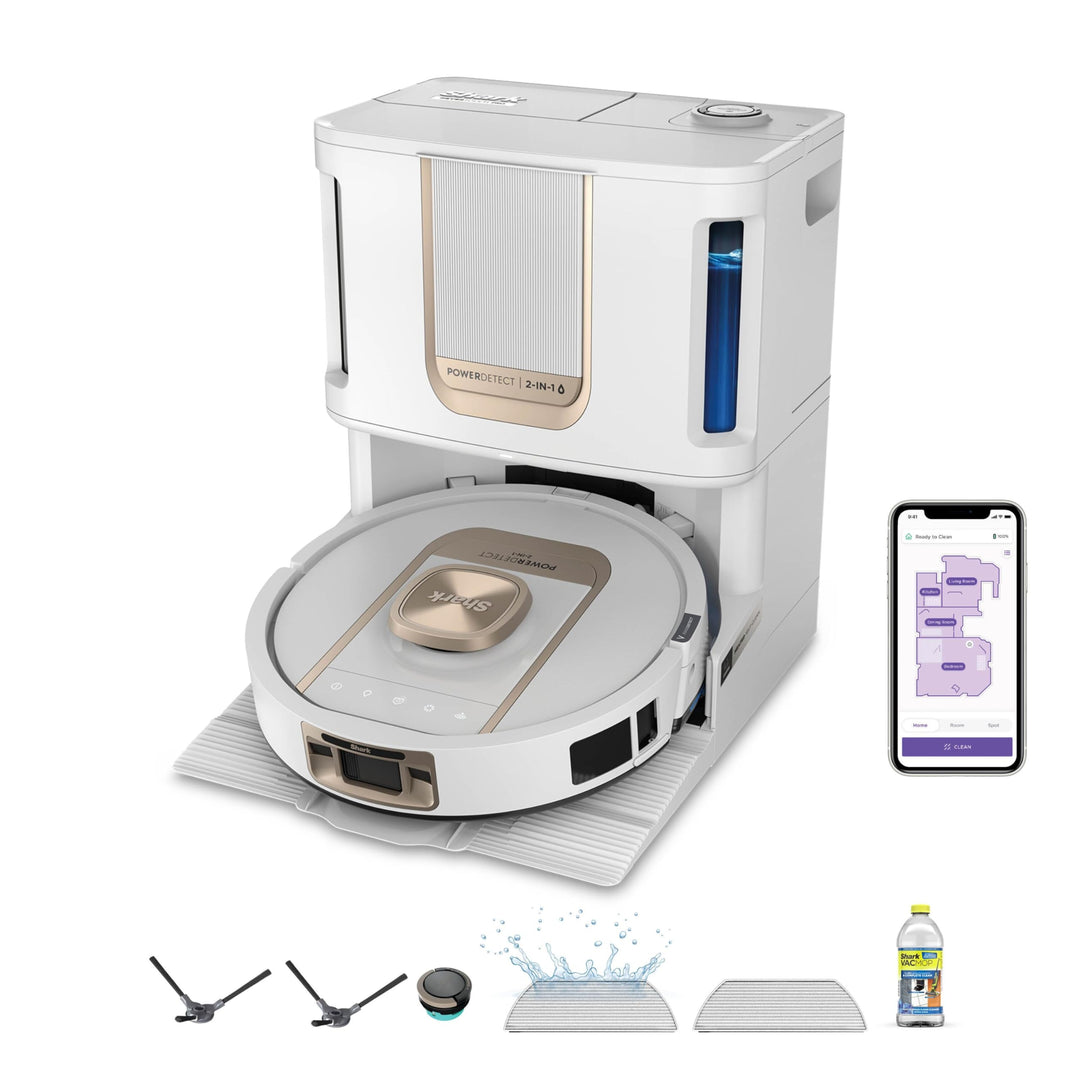 Shark ThermaCharged PowerDetect Nass- und Trocken-Saugroboter, DirtDetect, FloorDetect, automatische
