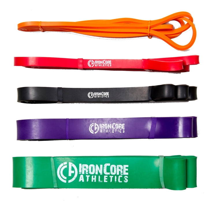 Iron Core Athletics Klimmzug-Hilfsbänder – kommerzielle Fitnessstudio-Qualität, 104,1 cm, Loop-Übung
