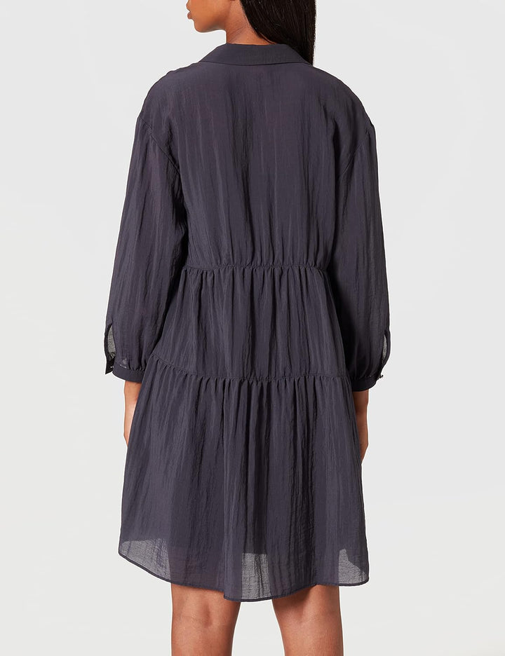 HUGO Damen Egy Bluse 38 Dark Blue402, 38 Dark Blue402