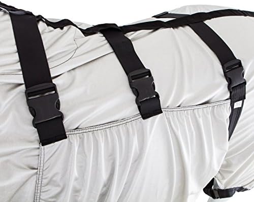 Busse Ekzemerdecke Strong silber Rückenlänge 85 cm, silber Rückenlänge 85 cm