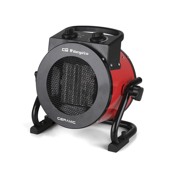 Orbegozo FHR2050 - Heizung Cera Mico, 2000 W, Keramik, professionell, 2000 W, 1 Liter, 44 dB, Schwar