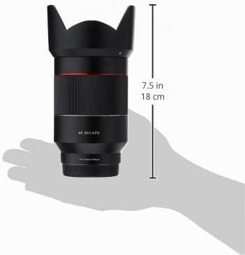 Samyang 35/1,4 Objektiv DSLR Autofokus Sony E Vollformat Fotoobjektiv Lichstärke F1.4, Weitwinkelobj