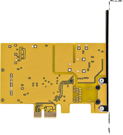 StarTech.com 1 Port 2.5 Gbit/s PoE Netzwerkkarte, PCI Express Ethernet Karte RJ45, 30W 802.3at PCIe