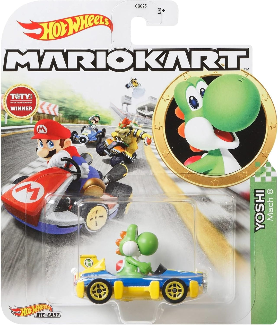 Hot Wheels Mario Kart Yoshi