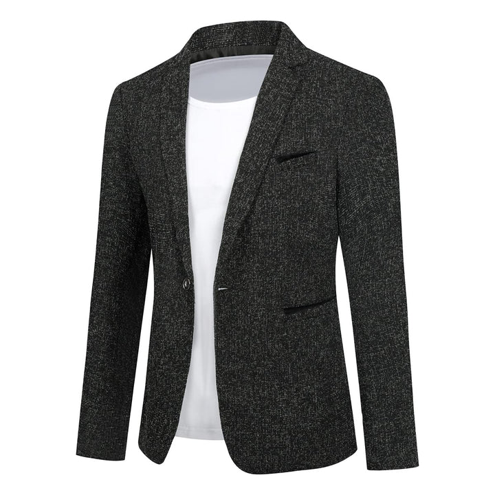 Allthemen Herren Sakko Sportlich Baumwolle Blazer Slim Fit Modern Jackett Jacke Casual Anzugjacke fü