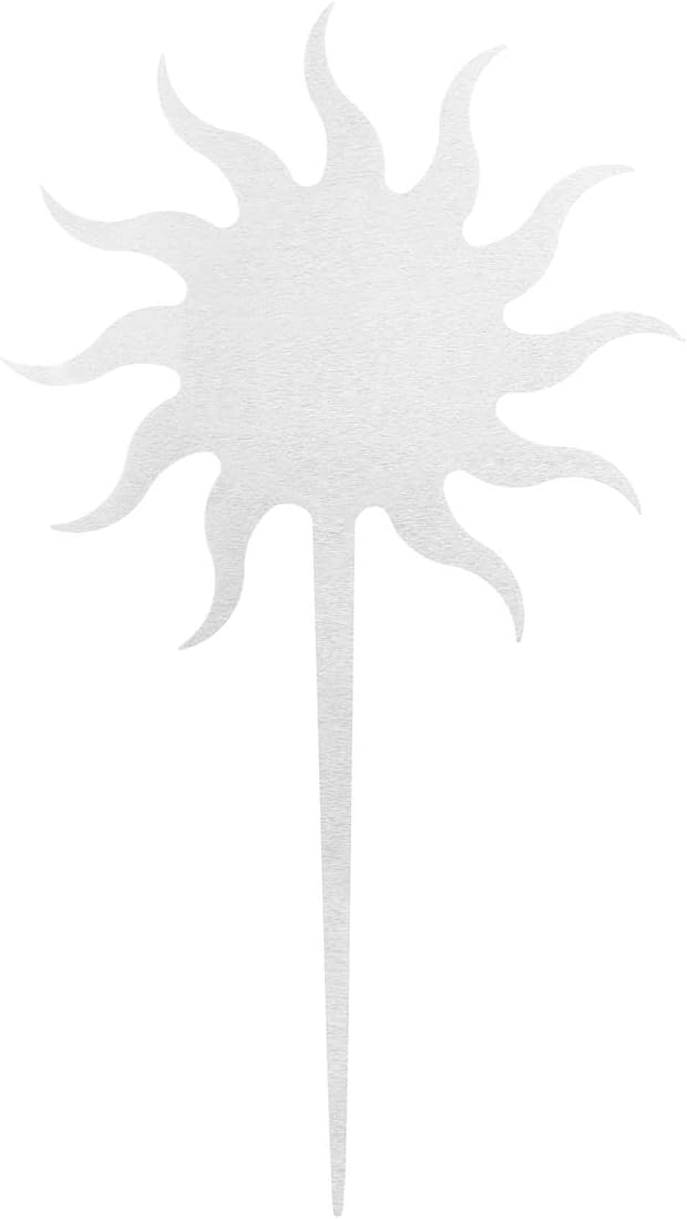 Fritz Cox® Grabstecker Sonne 'Wenn wir an Dich denken, fallen Sonnenstrahlen in unsere Seelen'