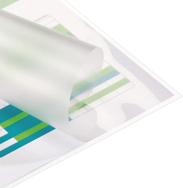 GBC Laminierfolien A3 125 mic, Robuste Laminiertaschen im 100er Pack, Glänzend, Transparent, Ideal f