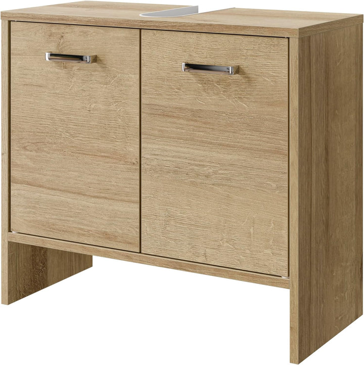 Pelipal Waschbeckenunterschrank Quickset 300 in Riviera Eiche quer NB, 60,6 cm breit | Waschbeckensc