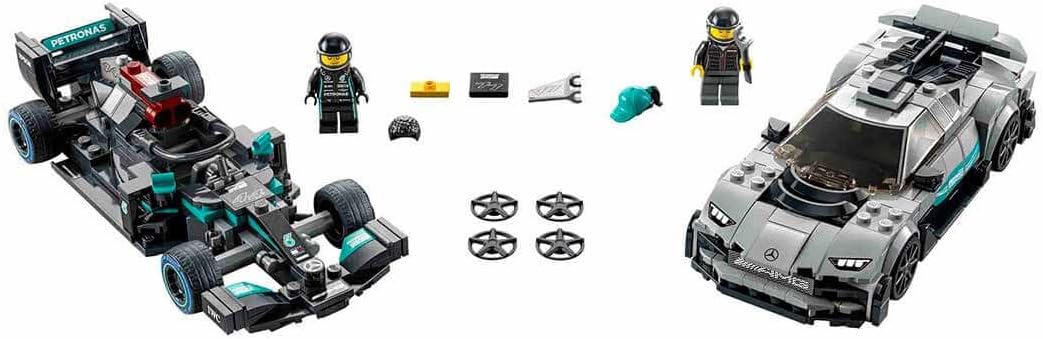LEGO Speed Champions - 76909 Mercedes-AMG F1 W12 E Performance & Mercedes-AMG Project One