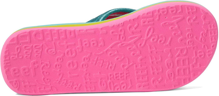 Reef Mädchen Kids Ahi Flipflop 36 EU Love Rainbow, 36 EU Love Rainbow