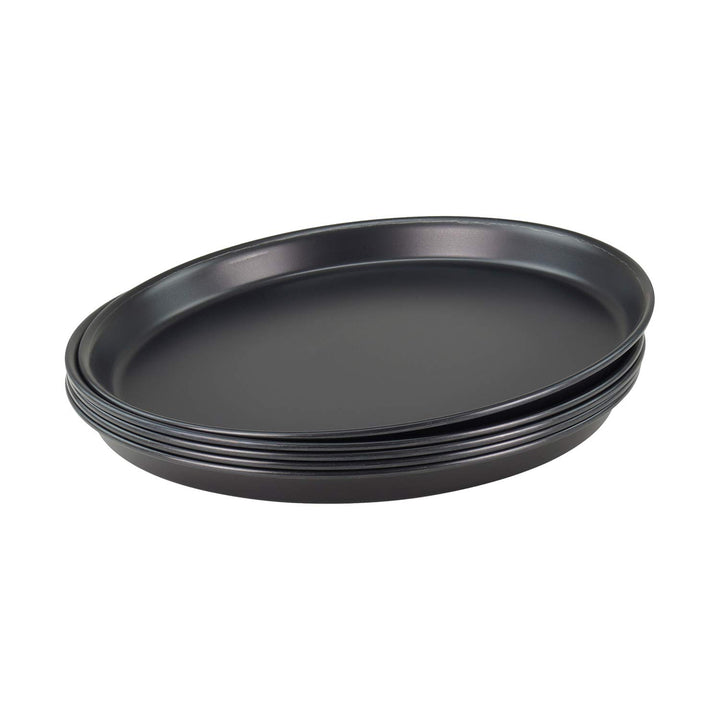 5 StückPizzablech rund aus Blaublech Ø 24 cm schwere Profiqualität PB_Ø24cm/5 Stück, PB_Ø24cm/5