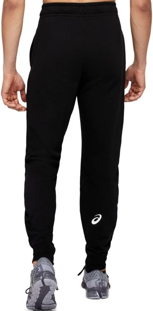 ASICS Herren Hose Big Logo Sweat Pant, Performance Schwarz / Brilliant Weiss