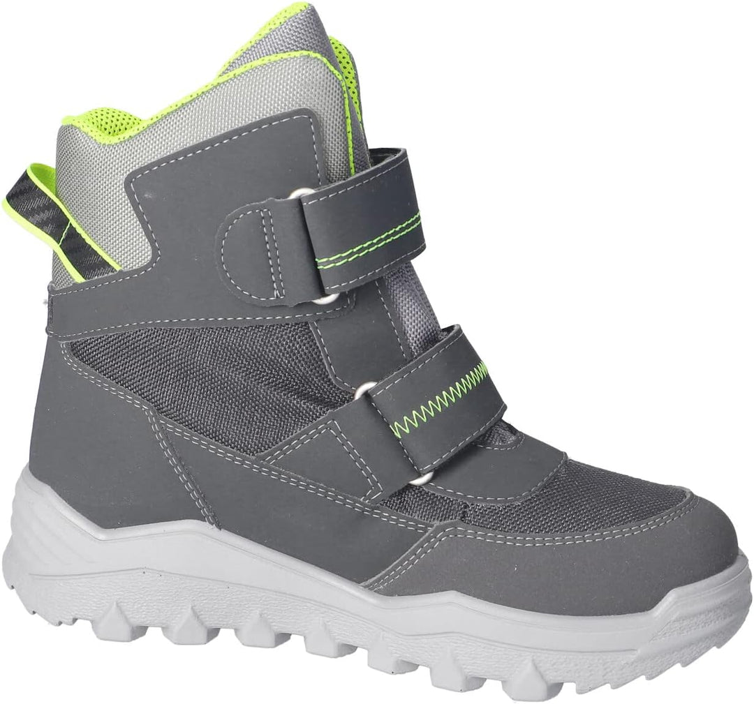 RICOSTA Jungen Winterstiefel Arctic,Kinder Boots,WMS:Mittel,Sympatex 31 EU Grau 490, 31 EU Grau 490