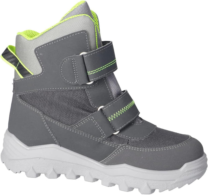 RICOSTA Jungen Winterstiefel Arctic,Kinder Boots,WMS:Mittel,Sympatex 31 EU Grau 490, 31 EU Grau 490