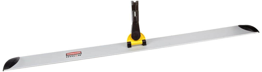 Rubbermaid Commercial Products 36 inch HYGEN Quick Connect Single Sided Hall Dust Mop Frame - Yellow