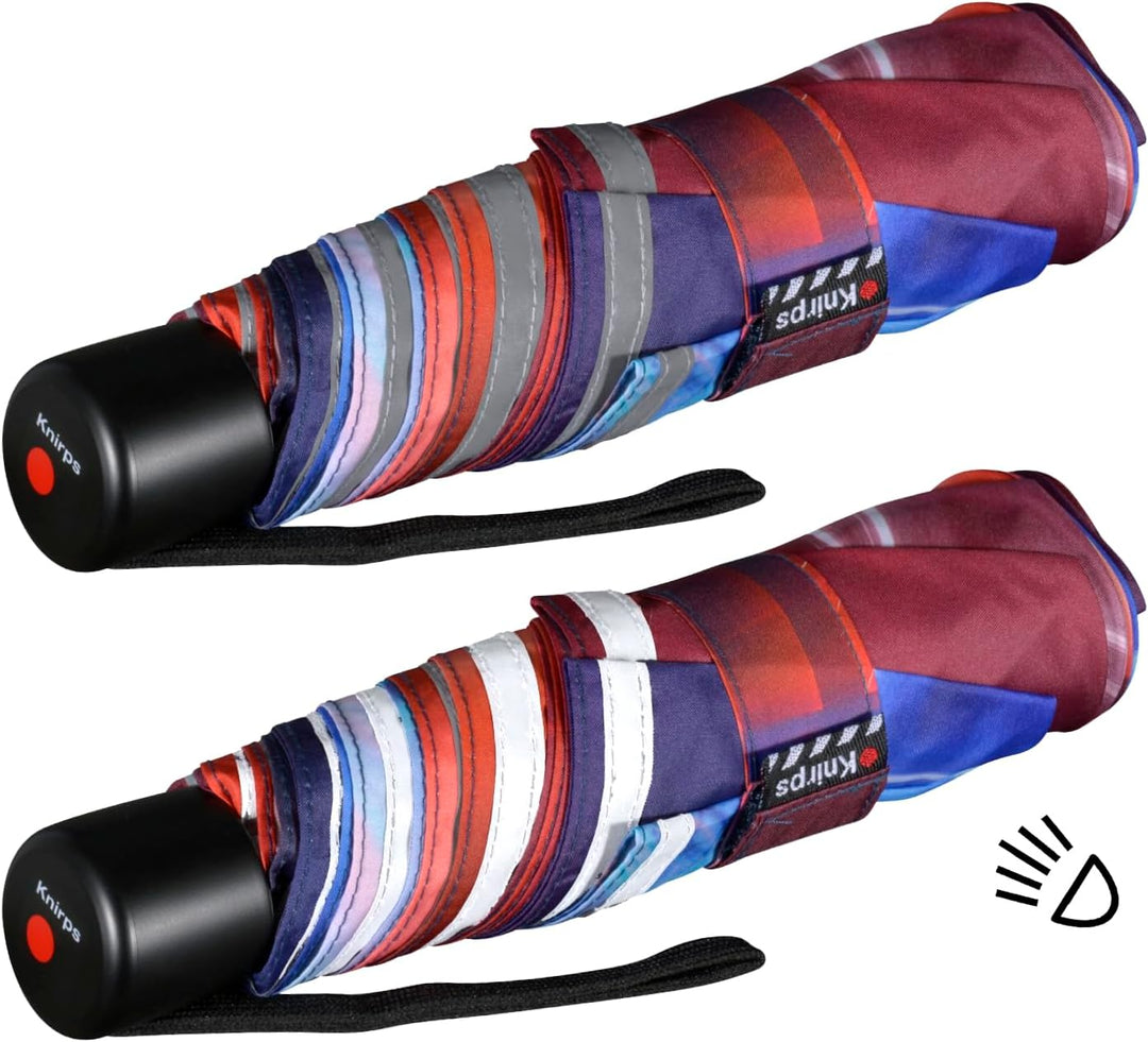 Knirps Kinder-Taschenschirm 4Kids Reflective mit Reflexborte - Polizei, Polizei
