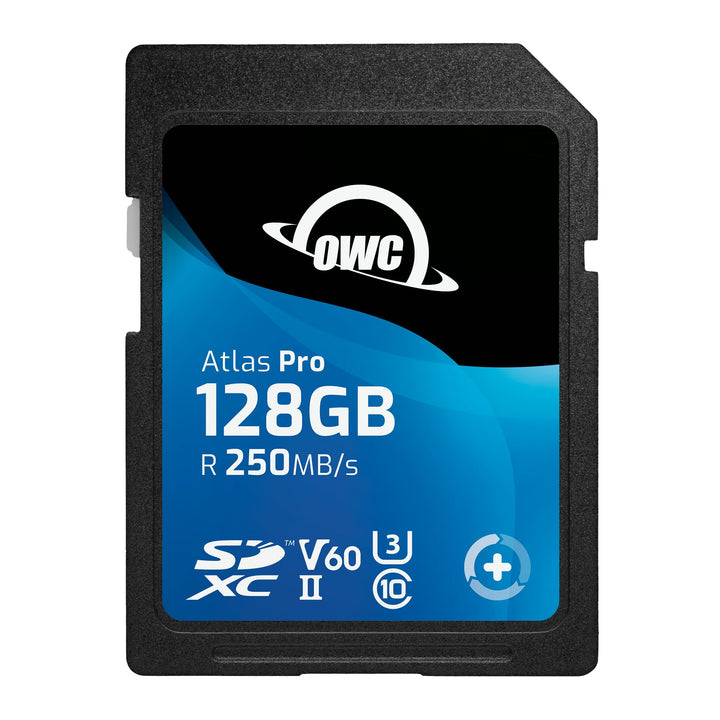 OWC Atlas Pro SDXC-UHS-II V60 Medienkarte, 128 GB, 128 GB