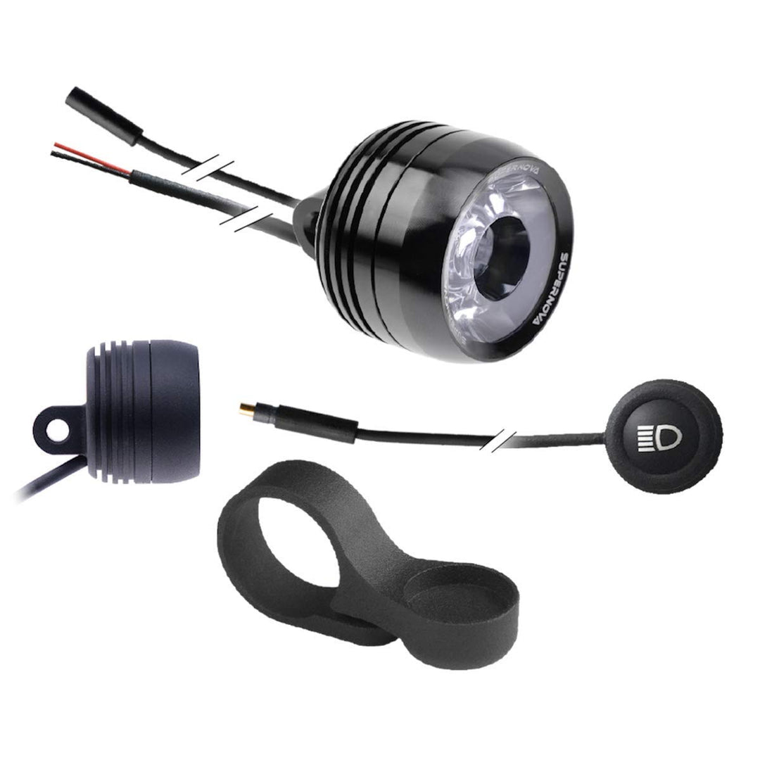 Supernova E-Bike LED Scheinwerfer Mini 2 Pro schwarz 550 lm StVZO