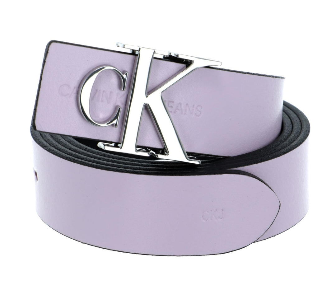 Calvin Klein Logo Belt W100 Pearly Pink