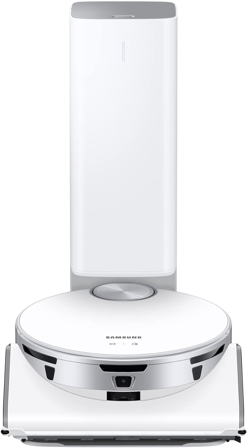 Samsung Jet Bot AI+ VR50T95735W/WA Saugroboter, 30 W Saugleistung, 0,2 ℓ, Clean Station, KI-Objekter
