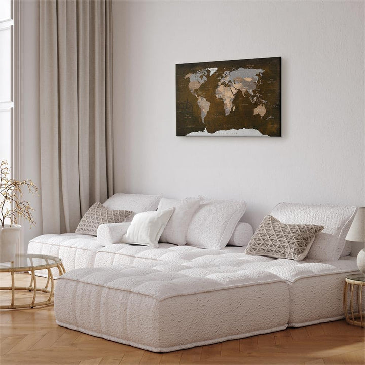 B&amp;D XXL - Akustikbild Bilder Akustikschaum Hochleistungsschallabsorber Schallschutz Leinwand 1 tlg W