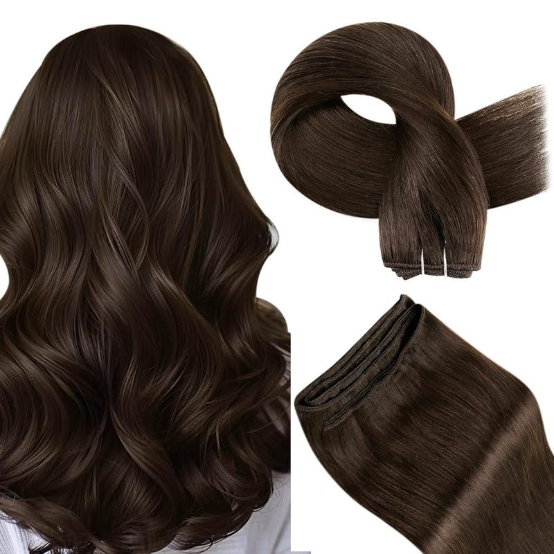 Hetto Echthaar Tressen Extensions Braun Tressen Echthaar Extensions Remy Echthaar Extensions Tressen