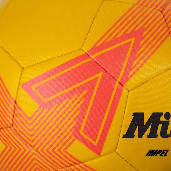 Mitre Impel Fussball Gelb/Orangerot/Schwarz 3 Impel ohne Ballpumpe, Gelb/Orangerot/Schwarz 3 Impel o