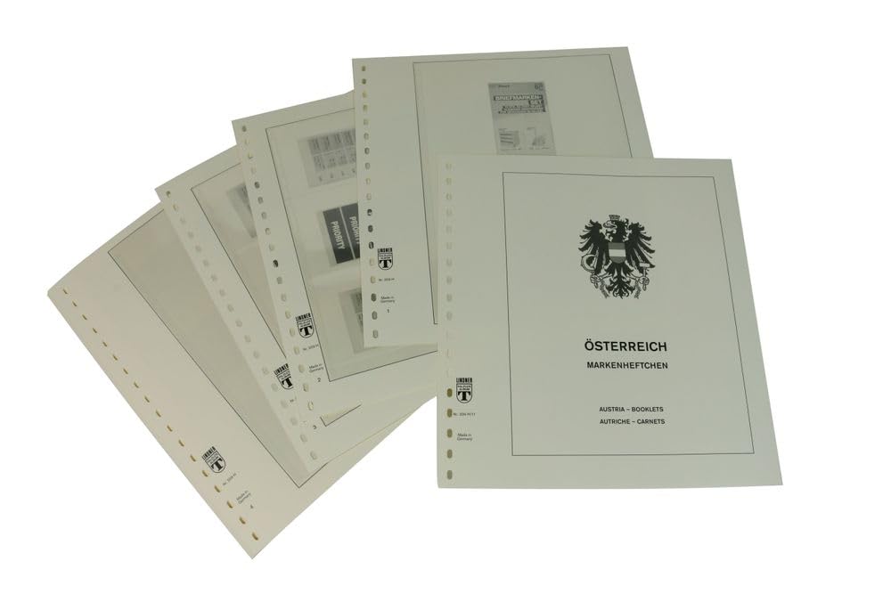 LINDNER Das Original Österreich Markenheftchen - Vordruckblätter Jahrgang 2011-2022