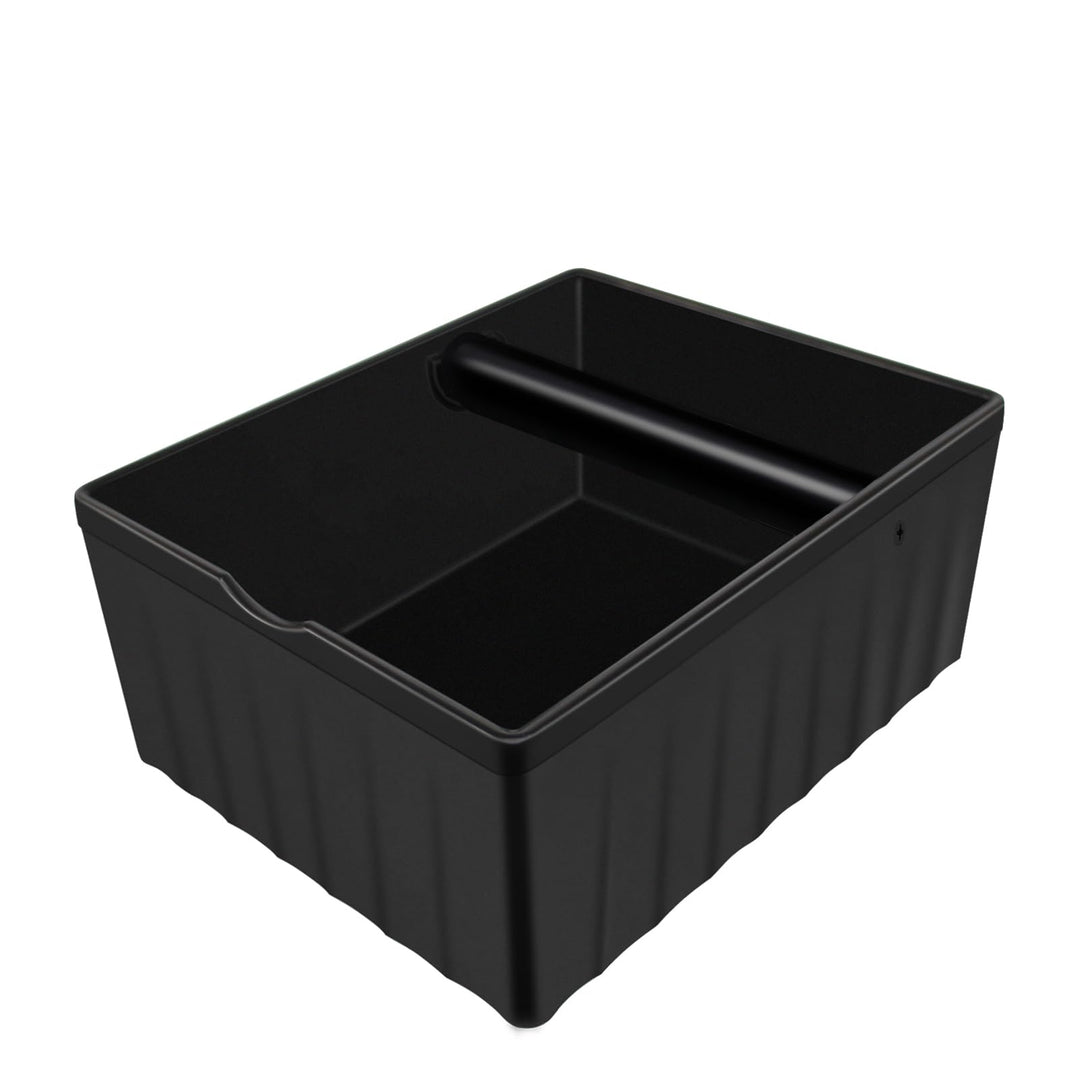 Espresso Klopfbox,ABS abschlagbehälter für siebträger，kaffee abklopfbehälter mit Klopfstange und rut