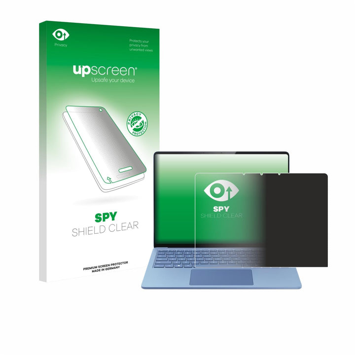 upscreen Anti-Spy Blickschutzfolie für Microsoft Surface Laptop 13.8" Made in Germany, Privacy Displ