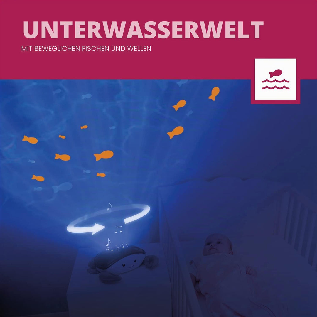 Zazu Kids Cody the Crab LED Nachtlicht Projektor