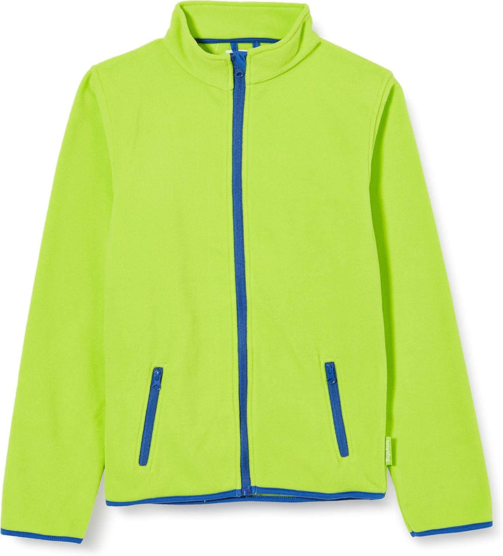 Playshoes Unisex Kinder Fleece-Jacke Outdoor-Oberteil, Grün