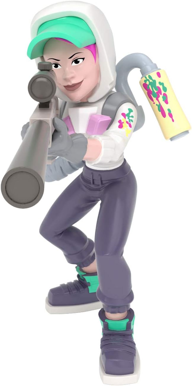 Fortnite BO35632 Teknique & Love Ranger Action-Spielfigur, Mehrfarbig, 63532