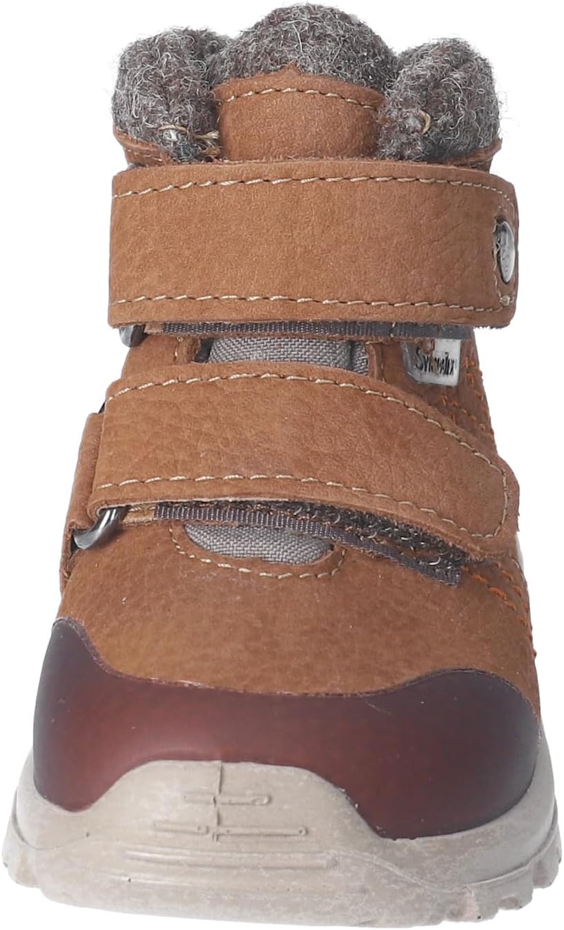 RICOSTA Mädchen und Jungen Lauflernschuhe Dario, WMS:Mittel,Sympatex 19 EU Weit Braun 260, 19 EU Wei