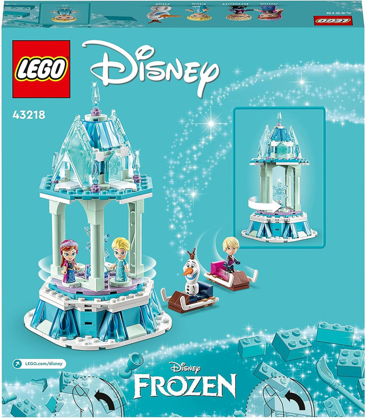 LEGO Disney Princess Annas und Elsas magisches Karussell, Die Eiskönigin Spielzeug, Inspiriert vom F