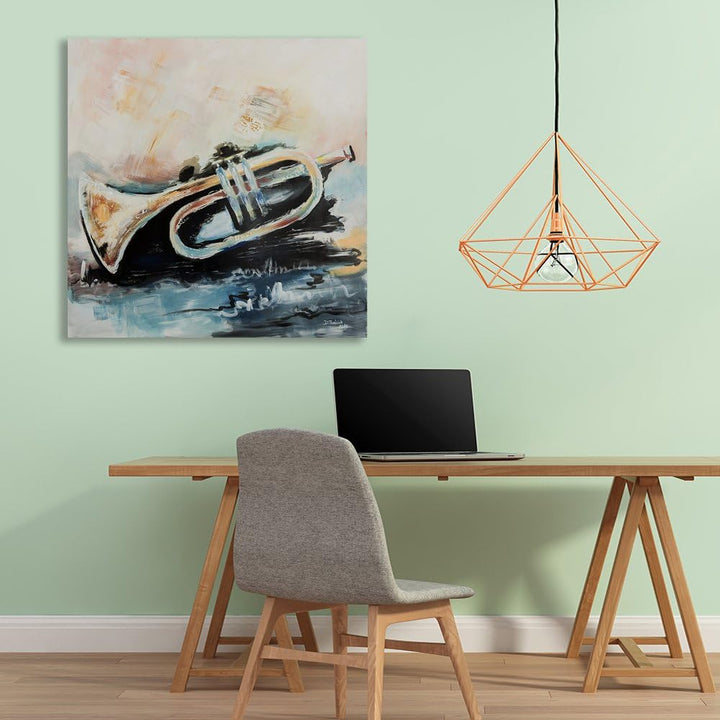 Feeby. Wandbild - 1 Teilig - 60x60 cm, Leinwand Bild Leinwandbilder Bilder Wandbilder Kunstdruck, TR