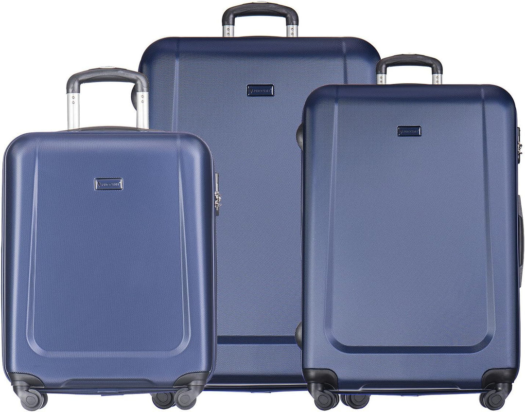 Puccini Koffer Reisekoffer Hartschalen Trolly Ibiza • 4 Grössen 7 Farben (Dunkelblau (7A), Kabinenko