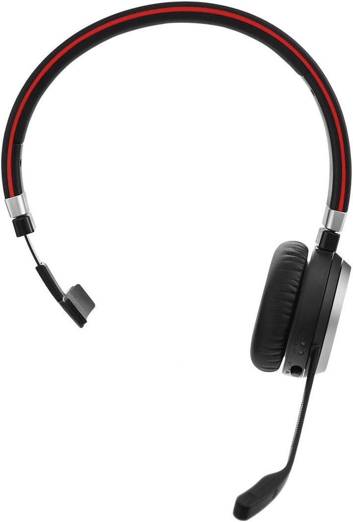 Jabra Evolve 65 Wireless Mono On-Ear Headset – Microsoft zertifizierte Kopfhörer mit Langer Akkulauf